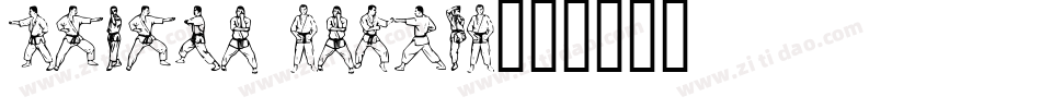Karate Medium字体转换